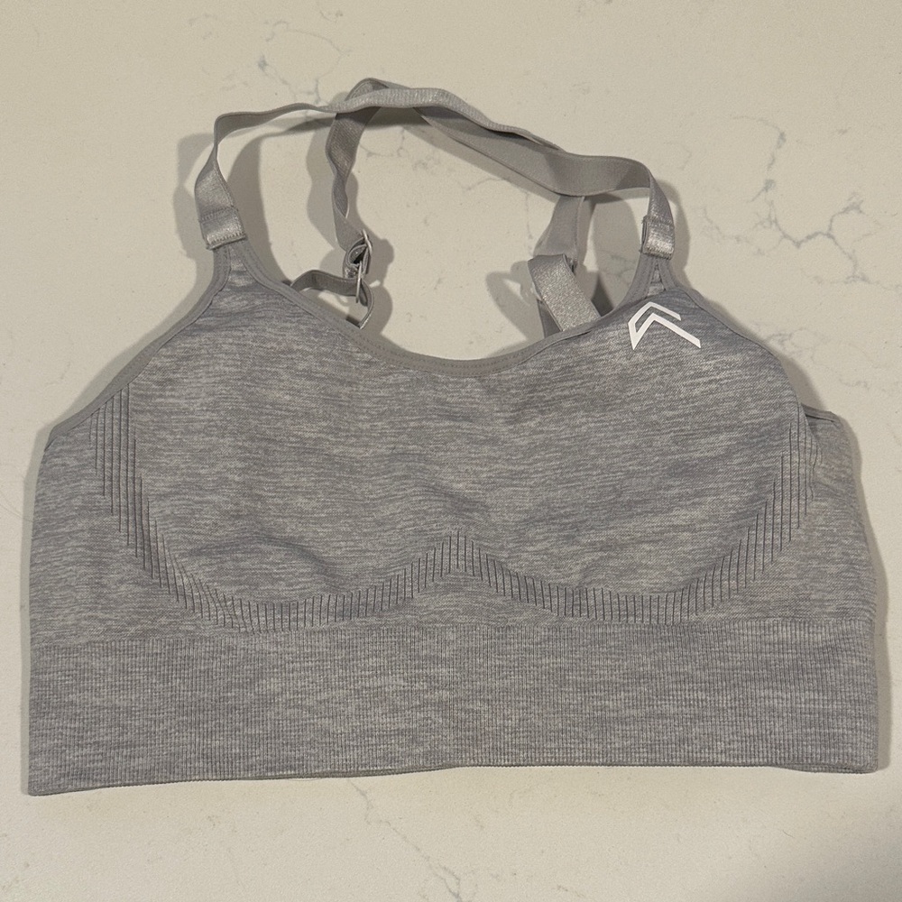 Oner Active Gray Marl Classic Seamless Women's Sports Bra